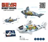 TF13224 electric gear megalodon with light and music in a two-color mixed set Item Picture
